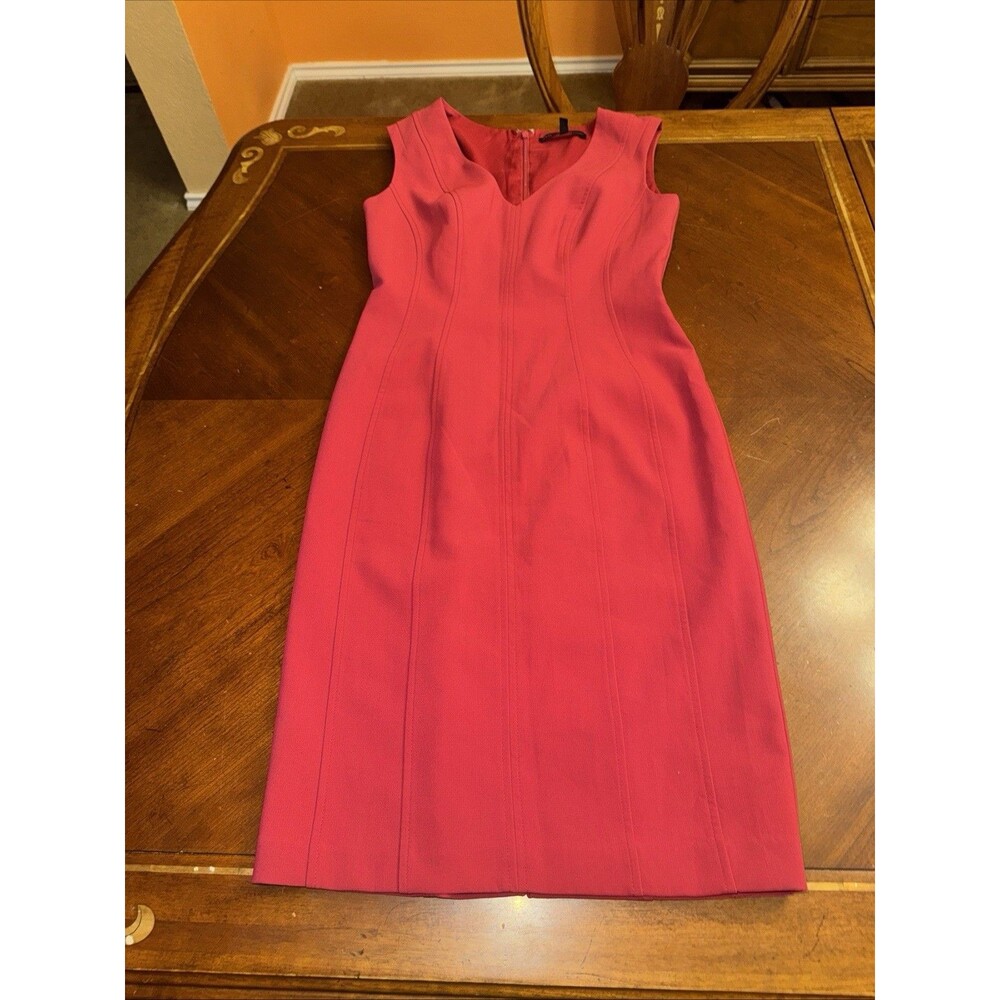 WHITE HOUSE BLACK MARKET SLIM FIT DRESS SIZE 2 - Picture 3 of 12
